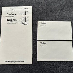 Vintage Gorham Hotel West 55th New York Stationery